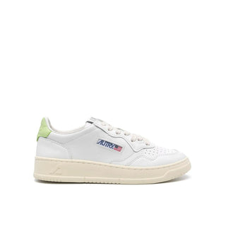 Autry White Leather Low Top Sneakers