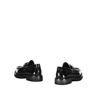 Celine Black Calfskin Slip-On Loafers