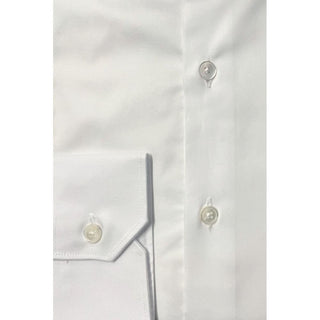Bagutta White Cotton Men Shirt