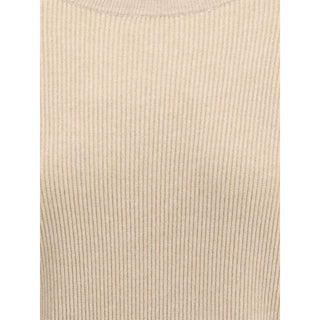 Brunello Cucinelli Beige Cashmere Cashmere Sweater
