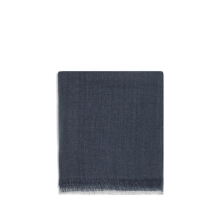 Brunello Cucinelli Blue Cashmere Scarf