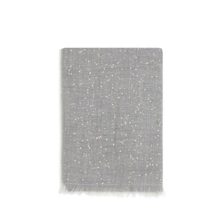 Brunello Cucinelli Gray Cashmere Scarf