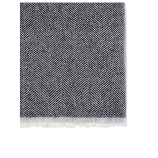 Brunello Cucinelli Gray Cashmere Scarf