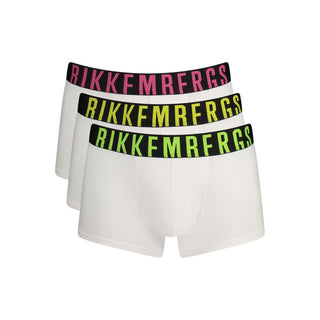 Bikkembergs White Cotton Underwear