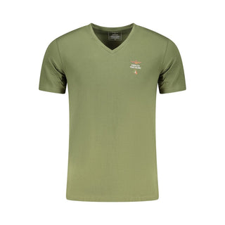 Aeronautica Militare Green Cotton Men Underwear Shirt