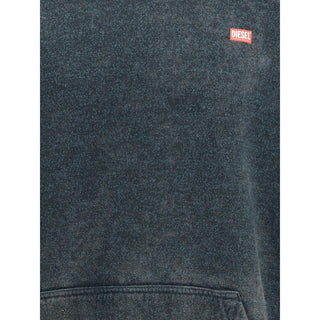 Diesel Black Polyester Sweatshirt