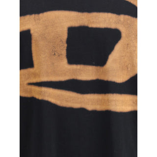 Diesel Black Cotton T-Shirt