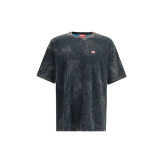 Diesel Black Cotton T-Shirt