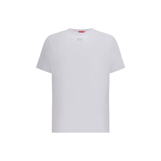 Diesel White Cotton T-Shirt
