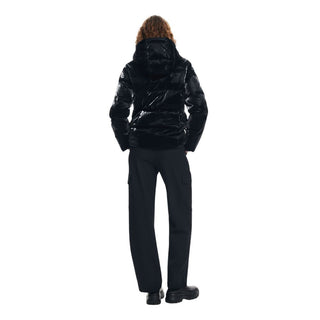 Desigual Black Polyester Coat