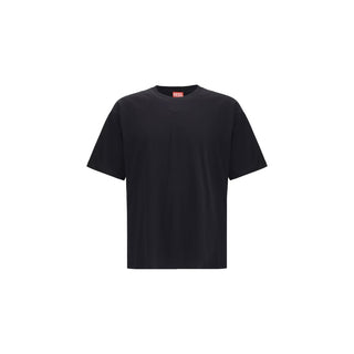 Diesel Black Cotton T-Shirt