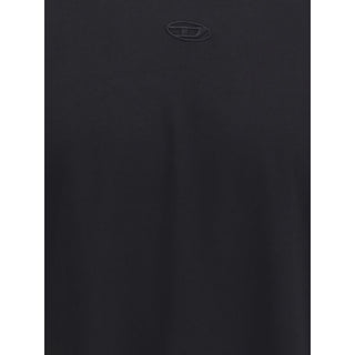 Diesel Black Cotton T-Shirt