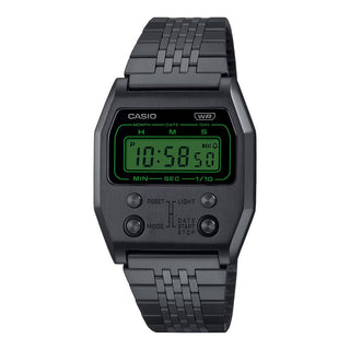 Casio Black Stainless Steel Digital Watch
