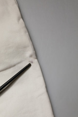 Daniele Alessandrini White Cotton Straight Chino Trouser Pants