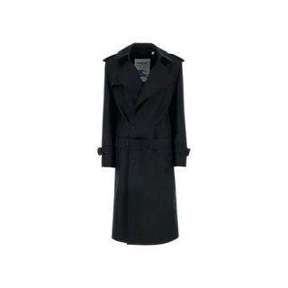 Burberry Black Polyester Coat