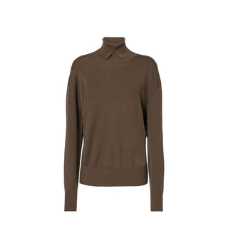 Burberry Brown Wool Sweatshirt