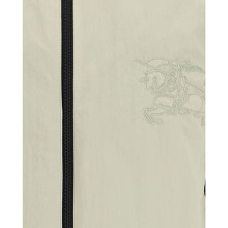 Burberry Gray Polyamide Full-Length Jacket