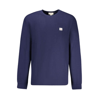 Calvin Klein Blue Cotton Sweater