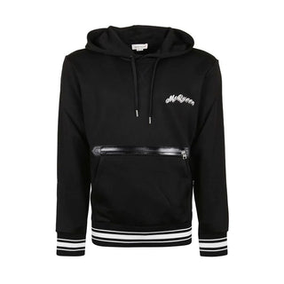 Alexander McQueen Black Cotton Sweatshirt