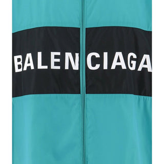 Balenciaga Green Polyamide Shell Jacket