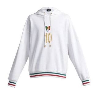 Dolce & Gabbana White Cotton Sweatshirt