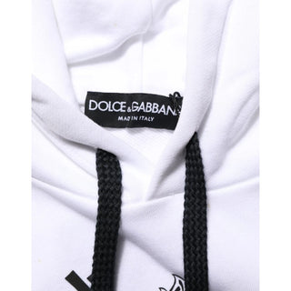 Dolce & Gabbana White Cotton Sweatshirt