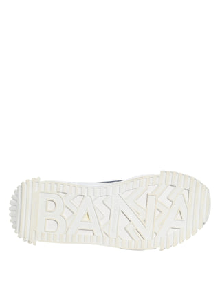 Dolce & Gabbana Multicolor Lace Up Low Top NS1 Sneakers Shoes