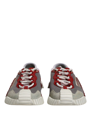 Dolce & Gabbana Multicolor Lace Up Low Top NS1 Sneakers Men Shoes