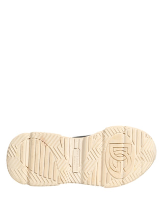 Dolce & Gabbana Black White Daymaster Low Top Sneakers Shoes