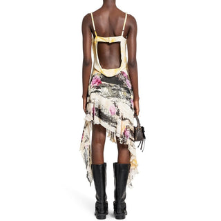 Acne Studios Yellow Viscose Casual Dress