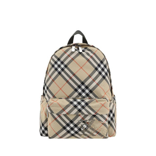 Burberry Beige Polyester Backpack
