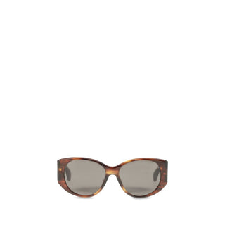 Balenciaga Brown Acetate Sunglasses