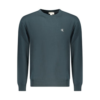 Calvin Klein Blue Cotton Sweatshirt