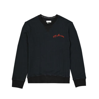 Alexander McQueen Black Cotton Sweatshirt