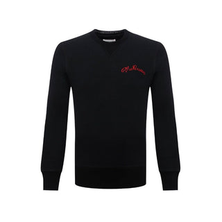 Alexander McQueen Black Cotton Sweatshirt