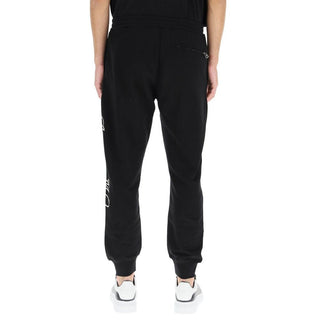 Alexander McQueen Black Cotton Athletic Pants