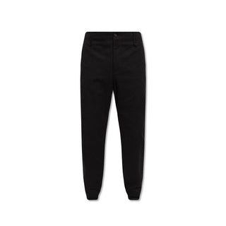 Alexander McQueen Black Cotton Casual Pants