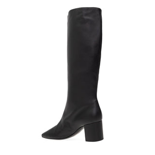 Dolce & Gabbana Black Calfskin Ankle Boots
