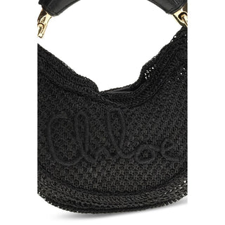 Chloé Black Viscose Shoulder Bag