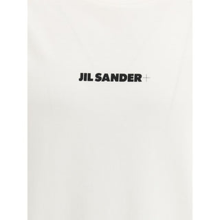 Jil Sander Cream Cotton T-Shirt