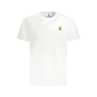 Marina Militare White Cotton T-Shirt