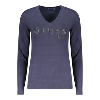 Guess Jeans Blu Viscose Women Sweater