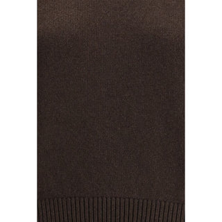 Khaite Brown Cashmere Cashmere Sweater