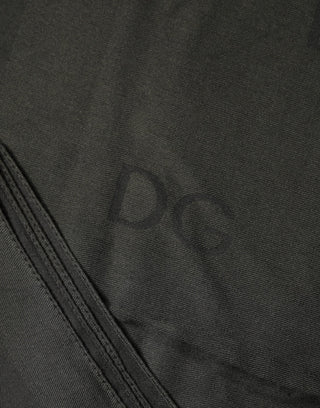 Dolce & Gabbana Black Modal Neck Wrap Men Shawl Men Scarf