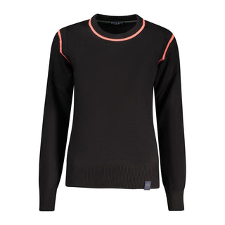 North Sails Black Viscose Women Sweater