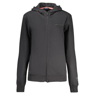 North Sails Black Cotton Women's Hoodie