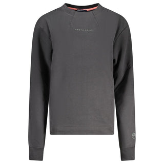 North Sails Black Cotton Women Sweatshirt