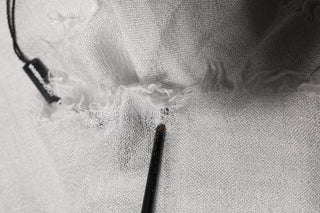 Dolce & Gabbana Gray Cashmere Knit Neck Wrap Shawl Scarf