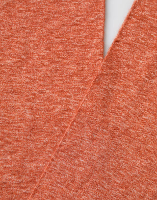 Dolce & Gabbana Orange Silk Cashmere Neck Wrap Shawl Scarf