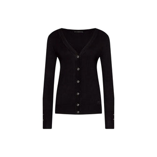 Guess Black Viscose Cardigan